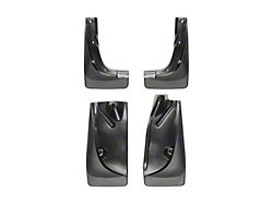 Weathertech No-Drill Mud Flaps; Front and Rear; Black (14-18 Jeep Cherokee KL w/ OE Fender Flares)