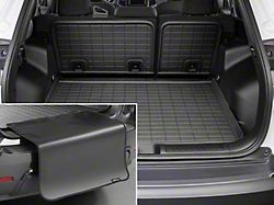 Weathertech SeatBack Cargo Liner HP with Bumper Protector; Black (19-23 Jeep Cherokee KL)