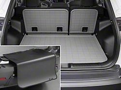 Weathertech SeatBack Cargo Liner HP with Bumper Protector; Gray (19-23 Jeep Cherokee KL)