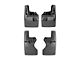 Weathertech No-Drill Mud Flaps; Front and Rear; Black (20-24 Jeep Gladiator JT Sport w/ Max Tow Package)