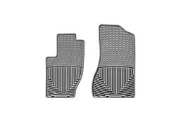 Weathertech All-Weather Front Rubber Floor Mats; Gray (99-10 Jeep Grand Cherokee WJ & WK)
