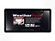 Weathertech ClearCover License Plate Frame; Black (Universal; Some Adaptation May Be Required)