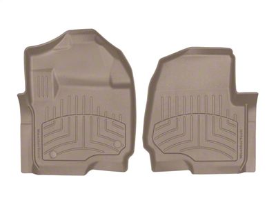 Weathertech Front Floor Liner HP; Tan (22-24 Jeep Grand Cherokee WL)