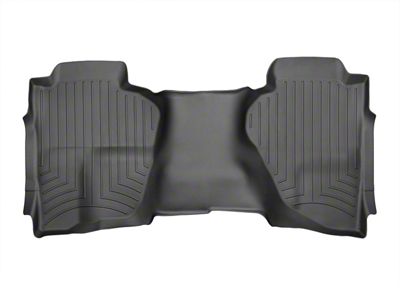 Weathertech Rear Floor Liner HP; Black (22-24 Jeep Grand Cherokee WL)