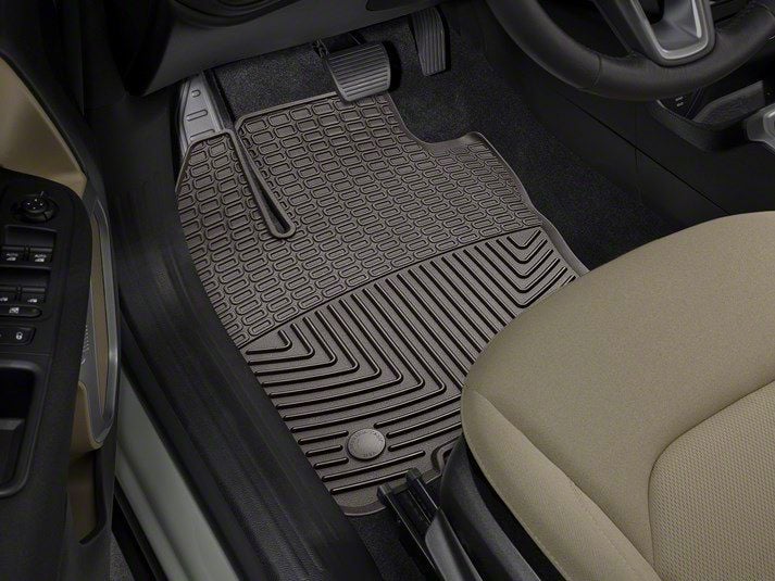 Weathertech Jeep Renegade All-Weather Front Rubber Floor Mats; Cocoa ...