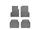 Weathertech All-Weather Front and Rear Rubber Floor Mats; Gray (97-06 Jeep Wrangler TJ)