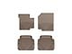 Weathertech All-Weather Front and Rear Rubber Floor Mats; Tan (87-95 Jeep Wrangler YJ)