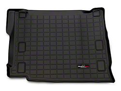 Weathertech DigitalFit Cargo Liner; Black (21-24 Jeep Wrangler JL 4xe)