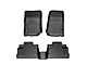 Weathertech DigitalFit Front and Rear Floor Liners; Black (07-13 Jeep Wrangler JK 4-Door)