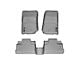 Weathertech DigitalFit Front and Rear Floor Liners; Gray (07-13 Jeep Wrangler JK 4-Door)