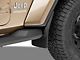 Weathertech No-Drill Mud Flaps; Front and Rear; Black (18-24 Jeep Wrangler JL Sahara)