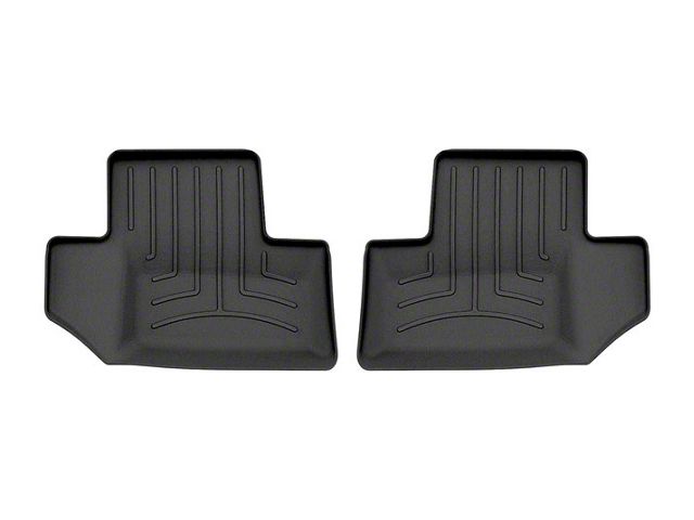 Weathertech Rear Floor Liner HP; Black (14-18 Jeep Wrangler JK 2-Door)