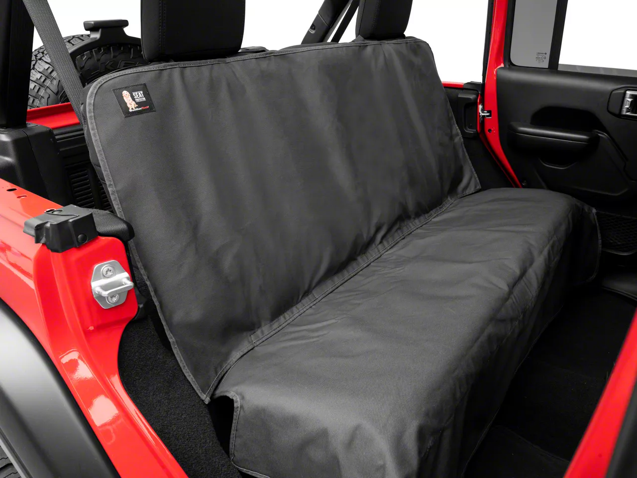 Weathertech Second Row Seat Protector Charcoal 07 24 Jeep Wrangler JK JL