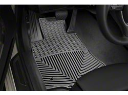 Weathertech All-Weather Front and Rear Rubber Floor Mats; Black (18-23 Tacoma w/ Automatic Transmission)