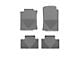 Weathertech All-Weather Front and Rubber Floor Mats; Gray (12-15 Tacoma Access Cab, Double Cab)