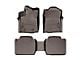 Weathertech DigitalFit Front and Rear Floor Liners; Cocoa (16-17 Tacoma Access Cab w/ Automatic Transmission)