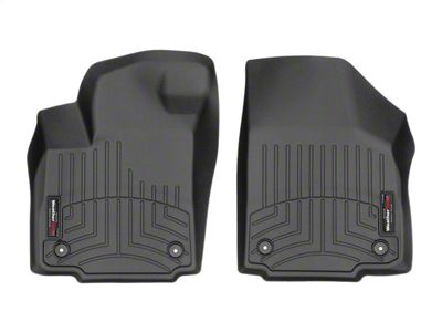 Weathertech DigitalFit Front Floor Liners; Black (18-23 Tacoma w/ Manual Transmission)