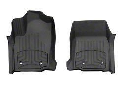 Weathertech Front Floor Liner HP; Black (24-25 Tacoma w/ Automatic Transmission)