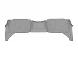 Weathertech Rear Floor Liner HP; Gray (24-25 Tacoma Double Cab, Excluding Hybird)