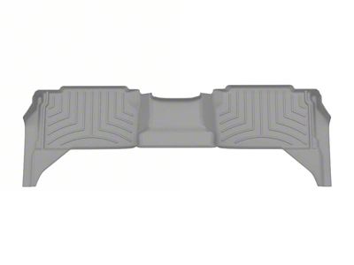 Weathertech Rear Floor Liner HP; Gray (24-25 Tacoma Double Cab, Excluding Hybird)