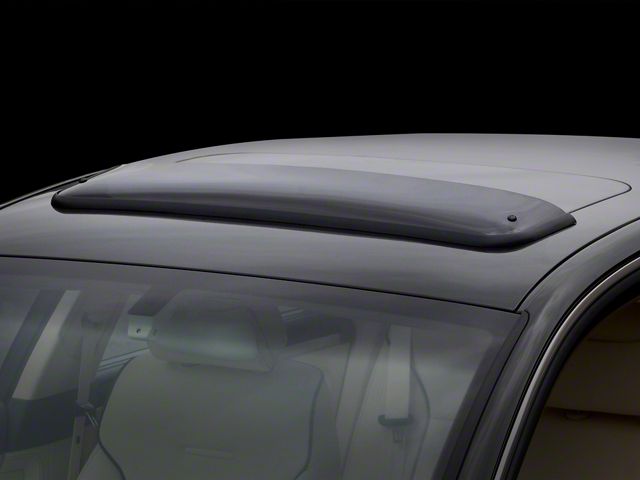 Weathertech Sunroof Wind Deflector; Dark Smoke (16-23 Tacoma)