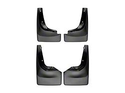 Weathertech No-Drill Mud Flaps; Front and Rear; Black (17-22 Titan)