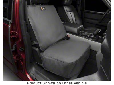 Weathertech Universal Front Bucket Seat Protector; Charcoal (04-24 Titan w/ Front Bucket Seats)