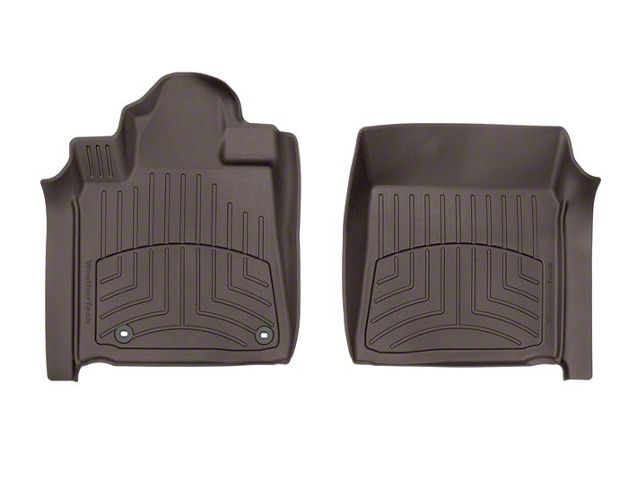 Weathertech Front Floor Liner HP; Cocoa (12-21 Tundra)