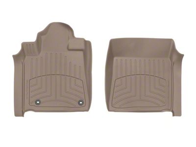 Weathertech Front Floor Liner HP; Tan (12-21 Tundra)