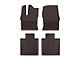 Weathertech All-Weather Front and Rear Rubber Floor Mats; Cocoa (22-24 Tundra Double Cab)