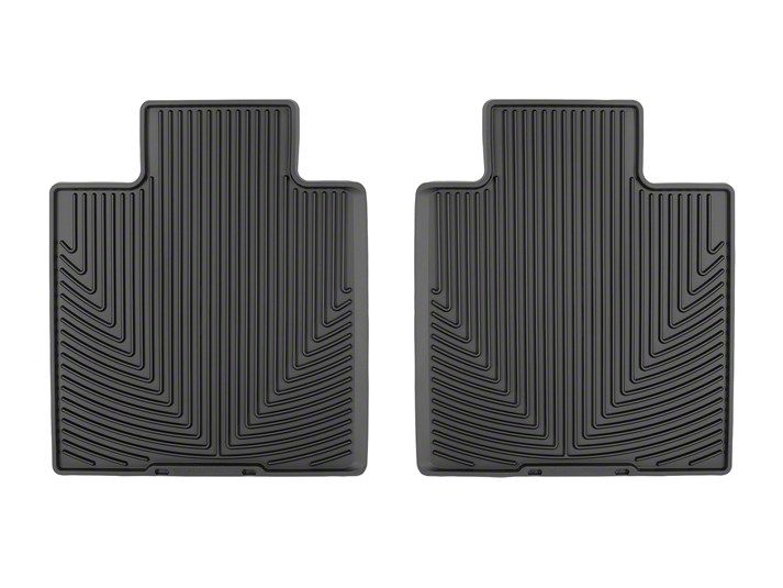 Weathertech Tundra All-Weather Rear Rubber Floor Mats; Black W612 (22 ...