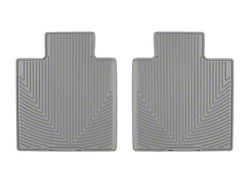 Weathertech All-Weather Rear Rubber Floor Mats; Gray (22-24 Tundra CrewMax)