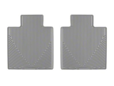 Weathertech All-Weather Rear Rubber Floor Mats; Gray (22-24 Tundra CrewMax)