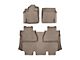 Weathertech DigitalFit Front and Rear Floor Liners; Tan (14-21 Tundra CrewMax)