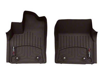 Weathertech DigitalFit Front Floor Liners; Cocoa (22-24 Tundra)