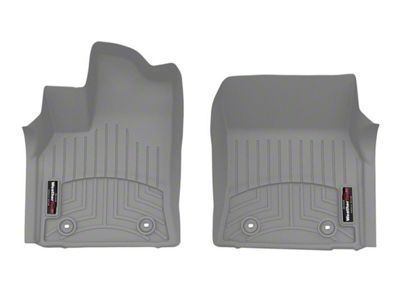 Weathertech DigitalFit Front Floor Liners; Gray (22-24 Tundra)