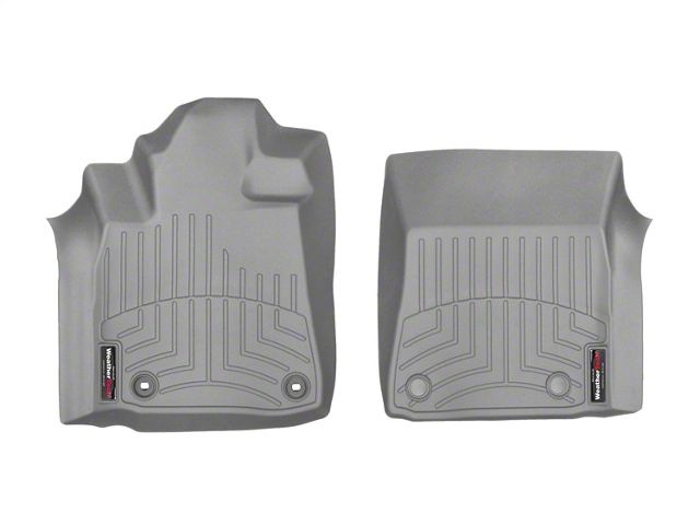 Weathertech DigitalFit Front Floor Liners; Gray (07-11 Tundra)