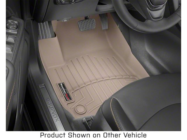 Weathertech DigitalFit Front Floor Liners; Tan (07-11 Tundra)