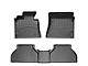 Weathertech DigitalFit Front and Rear Floor Liners; Black (12-13 Tundra CrewMax)