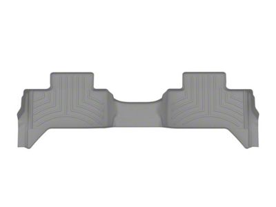 Weathertech DigitalFit Rear Floor Liner; Gray (22-24 Tundra Double Cab)