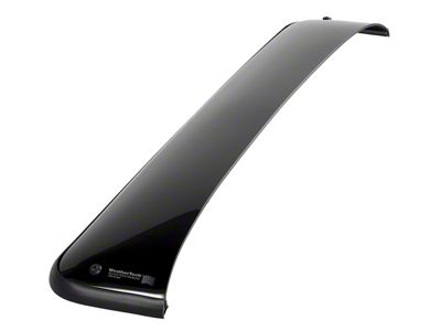 Weathertech Sunroof Wind Deflector; Dark Smoke (07-13 Tundra)