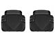 Weathertech All-Weather Rear Rubber Floor Mats; Black (87-06 Jeep Wrangler YJ & TJ)