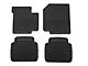 Weathertech All-Weather Front and Rear Rubber Floor Mats; Black (87-95 Jeep Wrangler YJ)