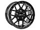 Weld Off-Road Cinch Beadlock Gloss Black Milled 6-Lug Wheel; 17x9; -12mm Offset (03-09 4Runner)