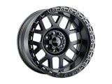 Weld Off-Road Cinch Satin Black with Gloss Black Ring 6-Lug Wheel; 20x10; -18mm Offset (03-09 4Runner)