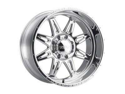 Weld Off-Road Cheyenne Six XT Polished 6-Lug Wheel; 20x12; -51mm Offset (04-15 Titan)