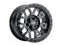 Weld Off-Road Cinch Gloss Black Milled 6-Lug Wheel; 20x10; -18mm Offset (04-15 Titan)