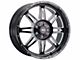 Weld Off-Road Cheyenne Gloss Black Milled 6-Lug Wheel; 22x12; -44mm Offset (05-15 Tacoma)