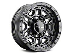 Weld Off-Road Crux Satin Black 6-Lug Wheel; 17x9; 0mm Offset (05-15 Tacoma)