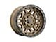 Weld Off-Road Crux Satin Bronze 6-Lug Wheel; 17x9; 0mm Offset (05-15 Tacoma)